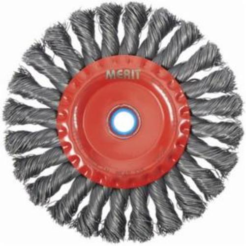 4" x .020" x 5/8-11 KNOT WIRE WHEEL BRUSH