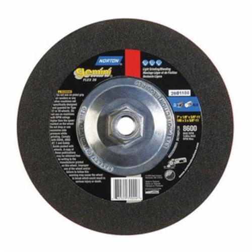 7" x 1/8" x 5/8-11 TYPE 27 DEP CTR WHEEL