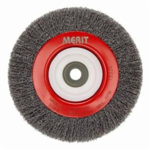 6" x .014" x 1/2-2AH CRIMPED WIRE WHEEL BRUSH
