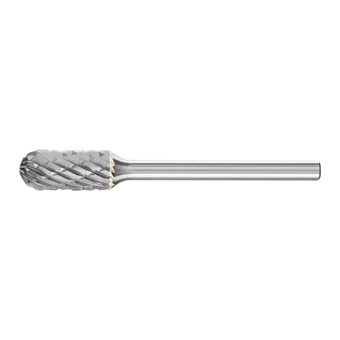 CARBIDE CYL BUR (RADIUS END), DBL CUT