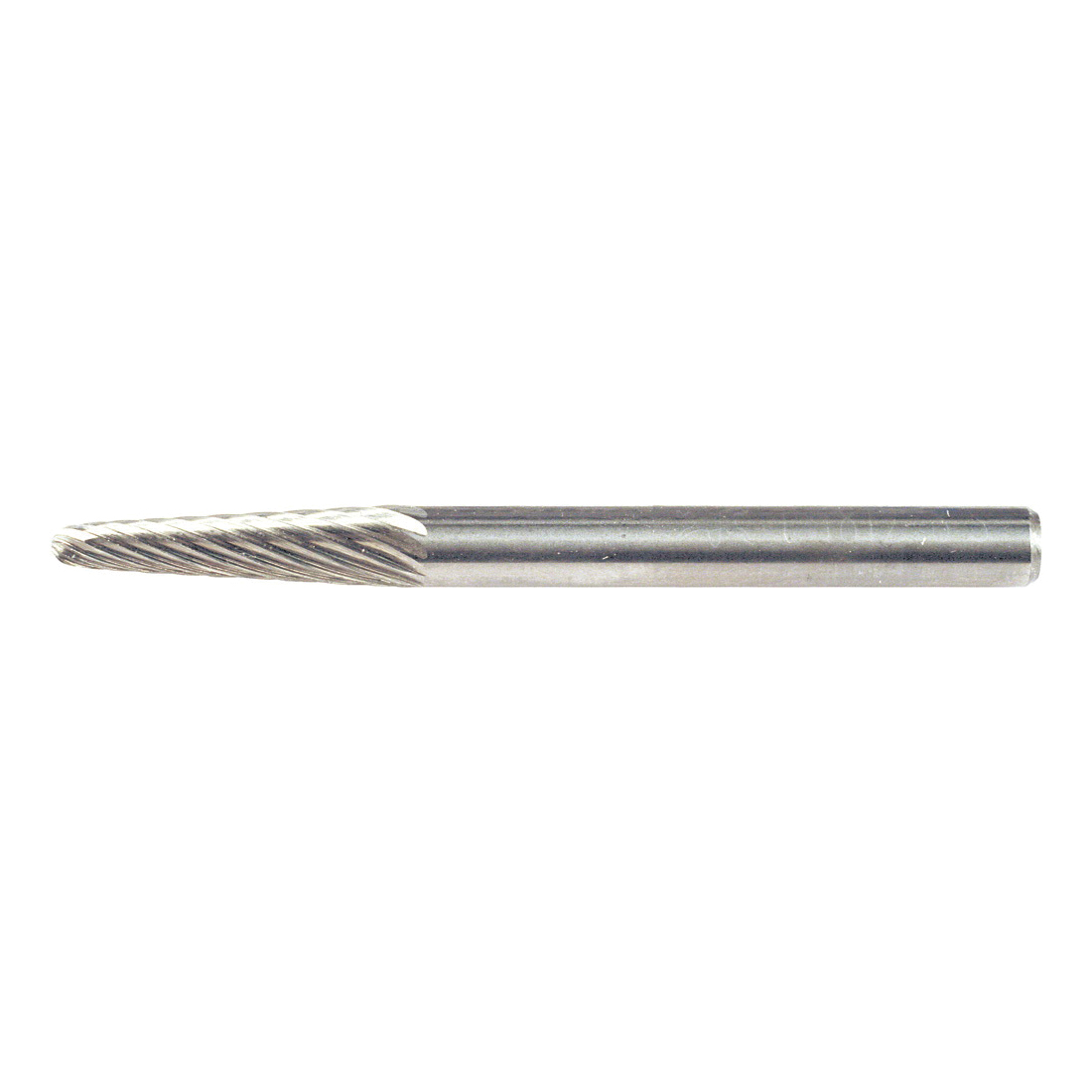CARBIDE BUR - 14DEG TAPER, SGL CUT