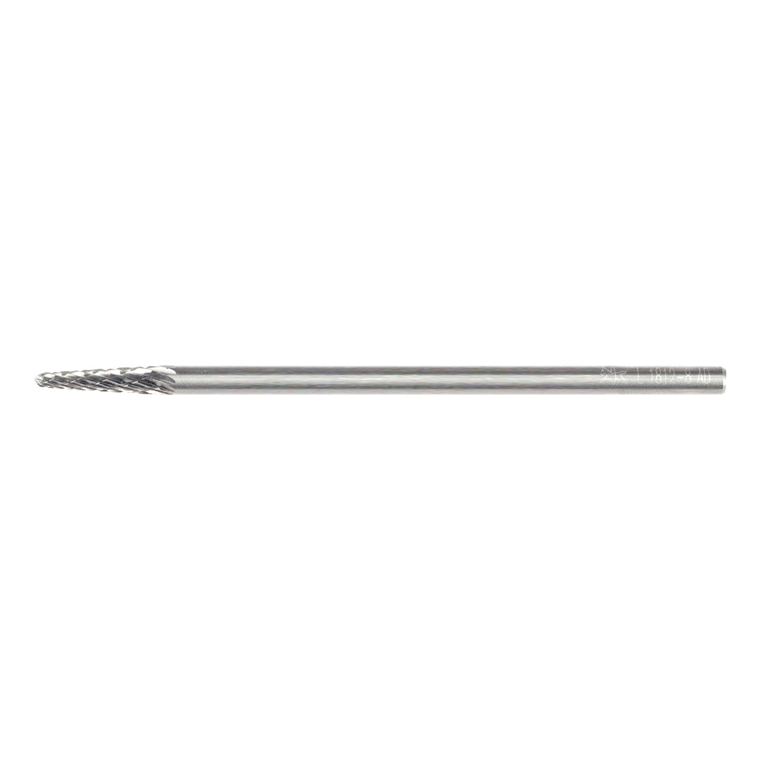 CARBIDE BUR - 14DEG TAPER, DBL CUT