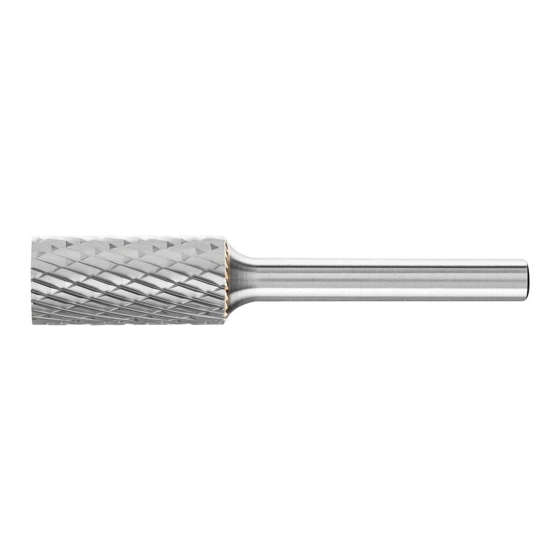 CARBIDE CYL BUR (PLAIN END), DBL CUT