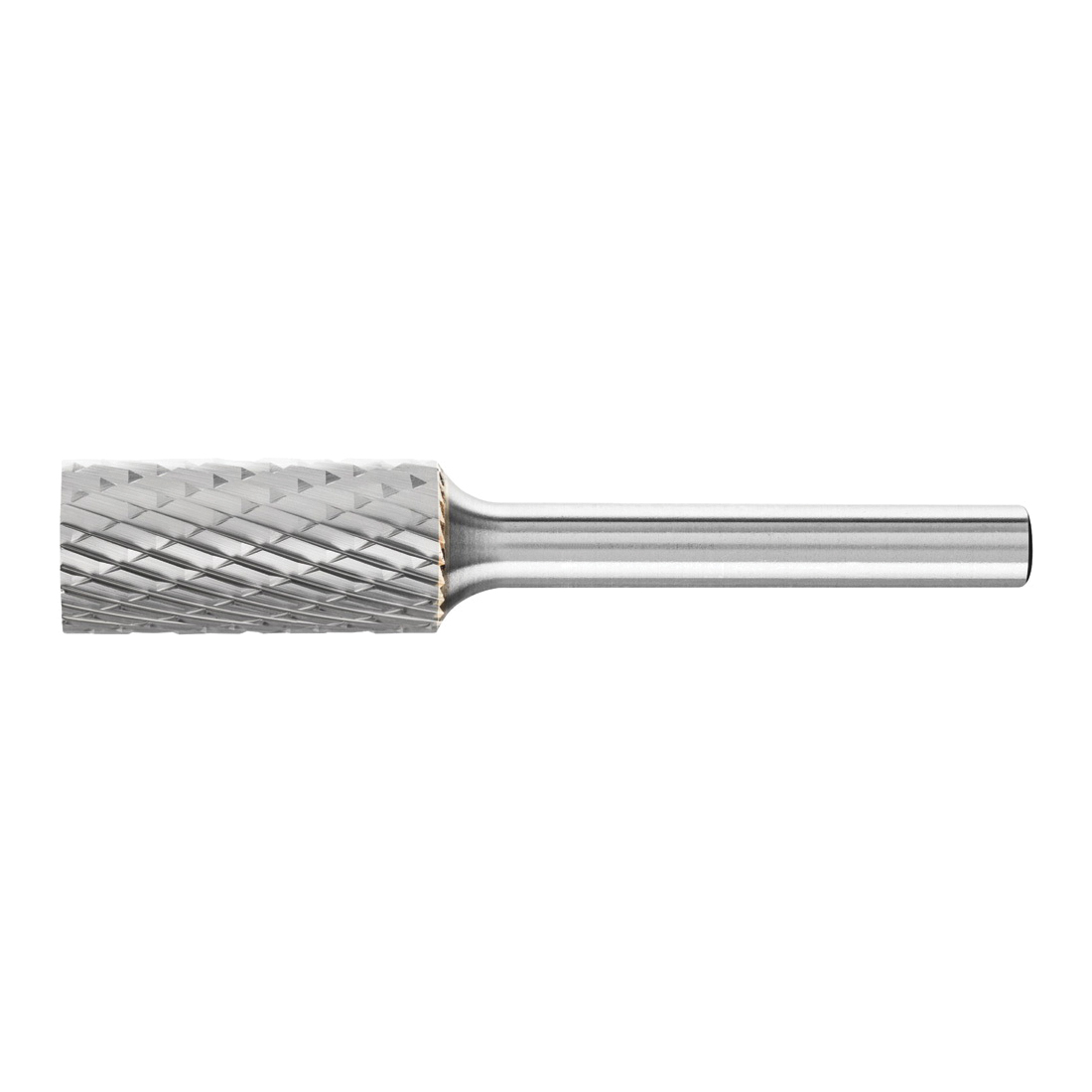 CARBIDE CYL BUR (PLAIN END), DBL CUT