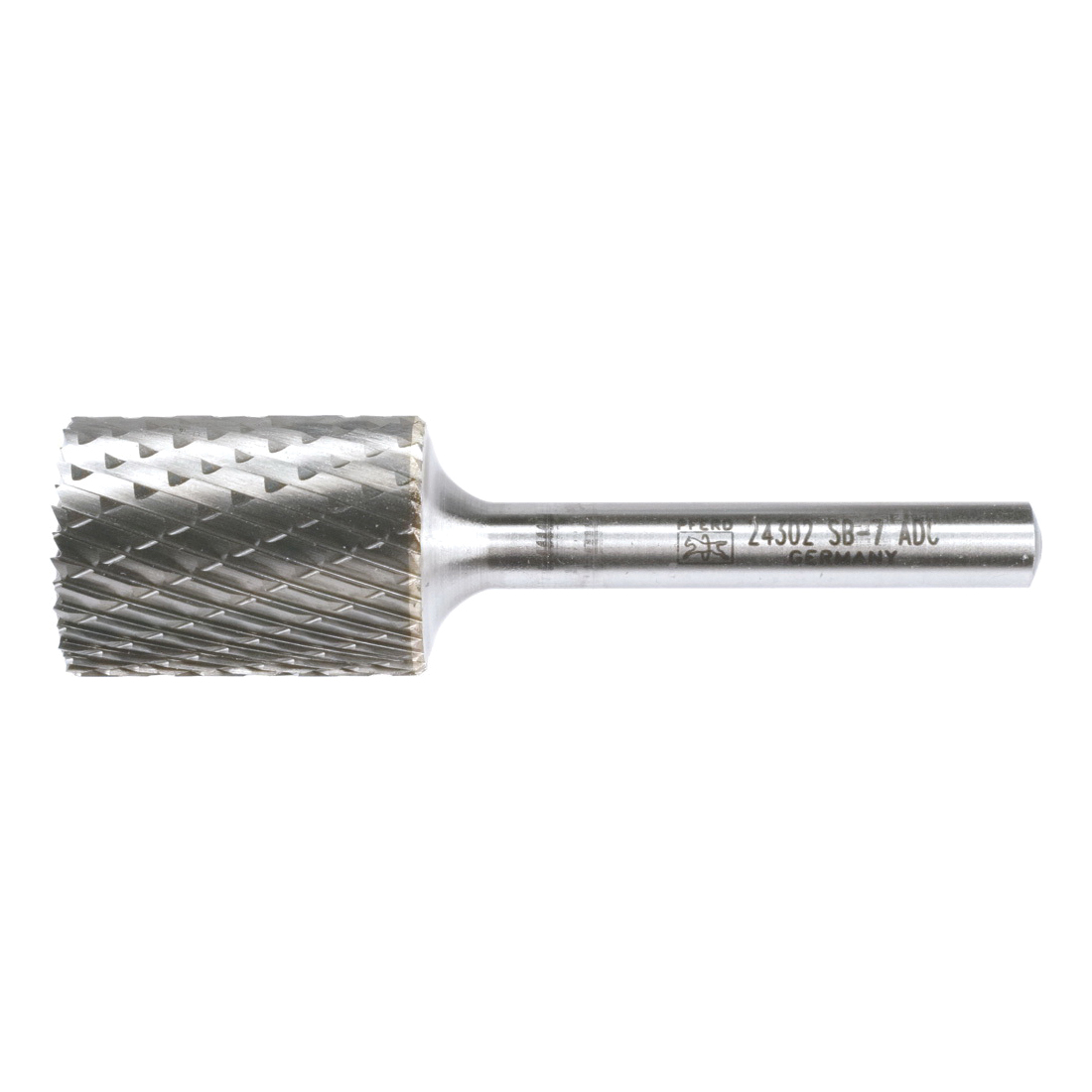 CARBIDE CYL BUR (END CUT), DBL CUT