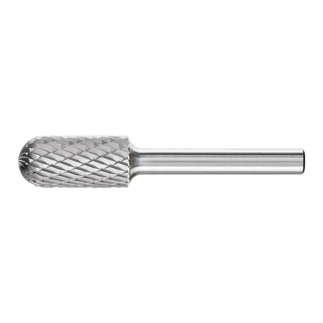 CARBIDE CYL BUR (RADIUS END), DBL CUT