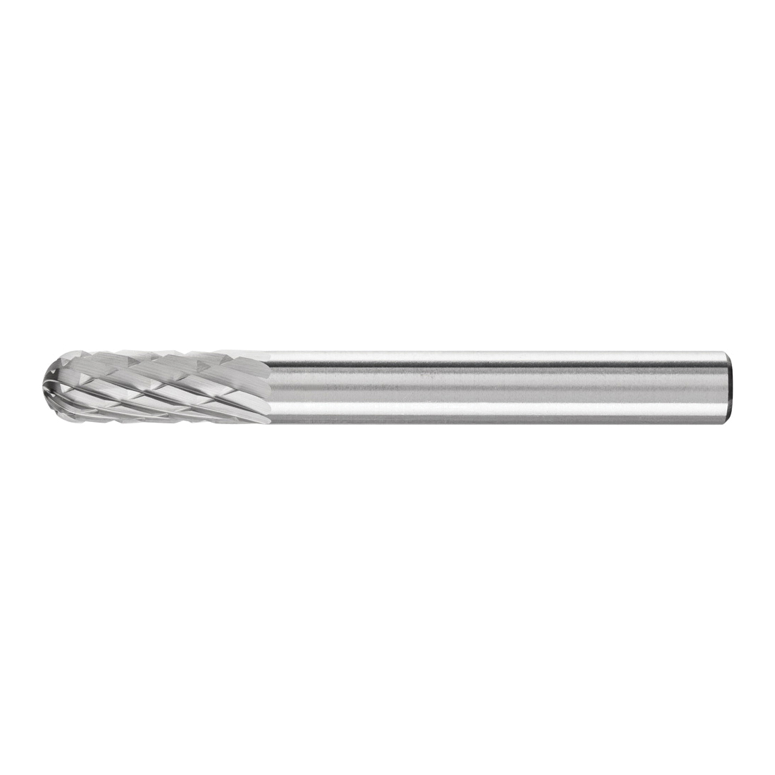 CARBIDE CYL BUR (RADIUS END), DBL CUT