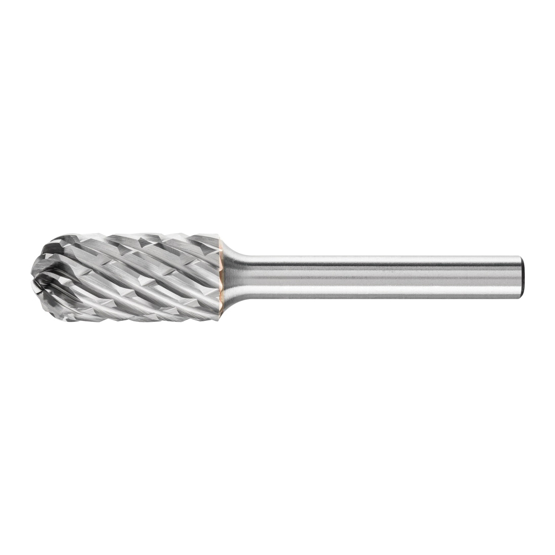 CARBIDE CYL BUR (RADIUS END), STEEL CUT