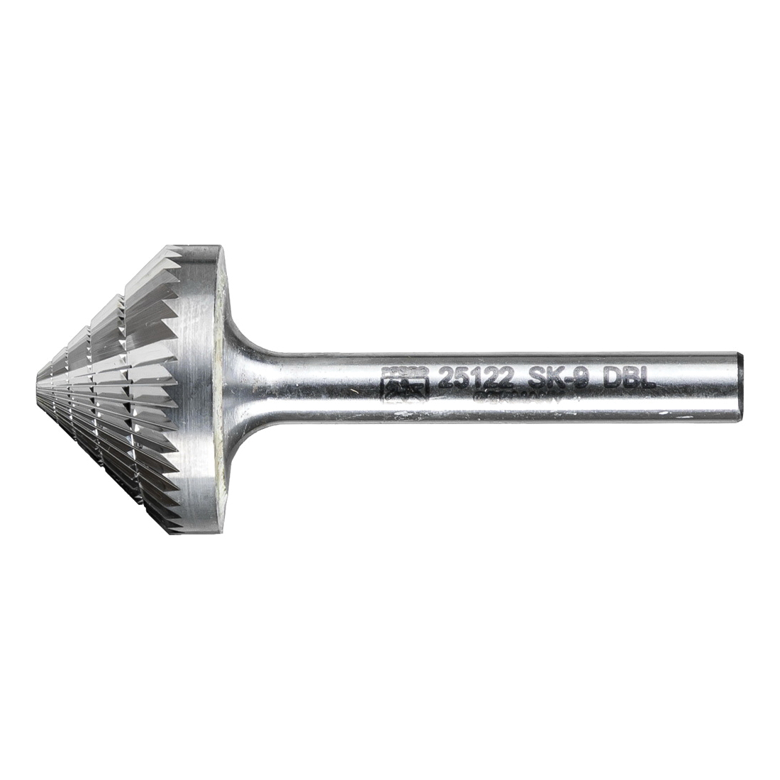 CARBIDE BUR - 90DEG CONE, DBL CUT