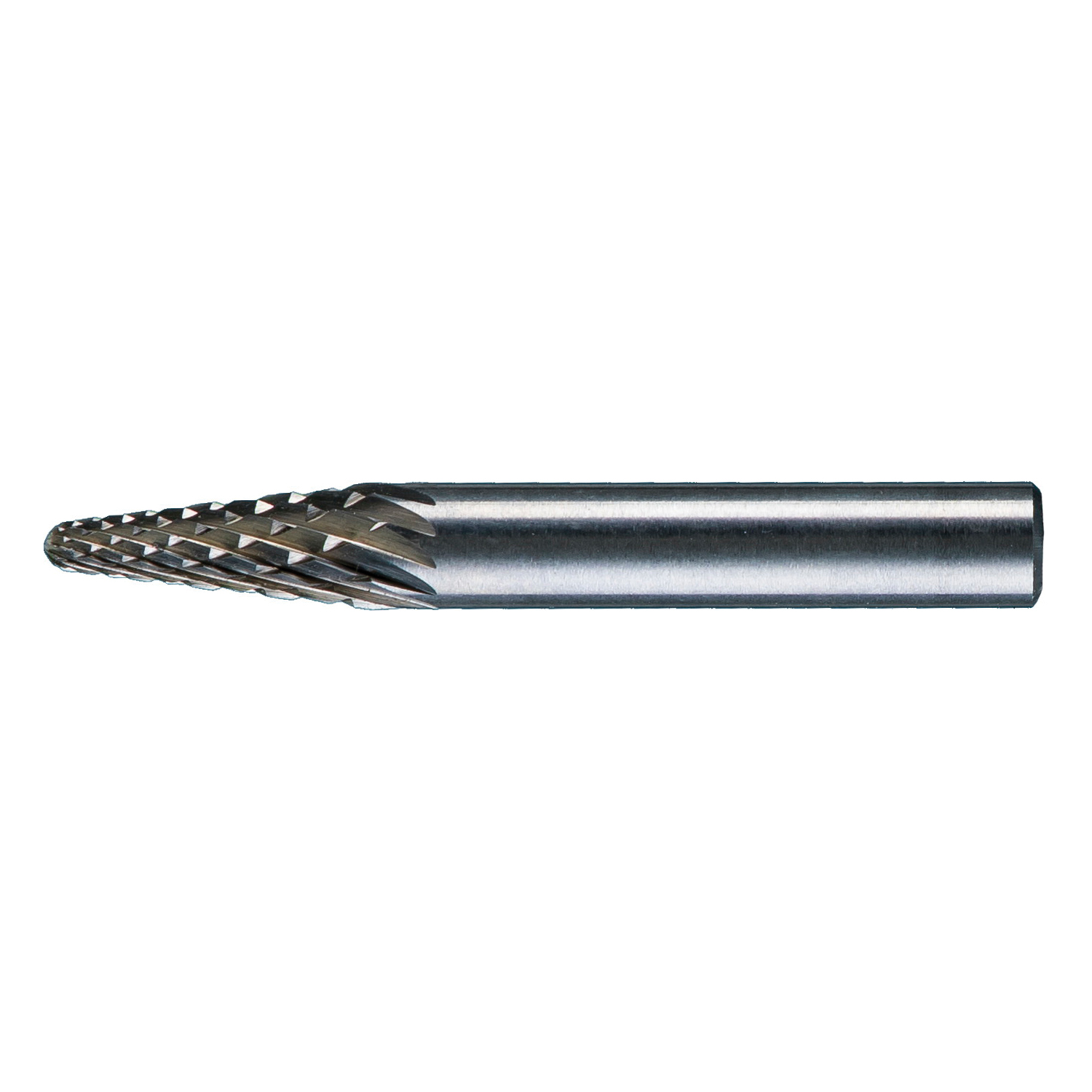CARBIDE BUR - 14DEG TAPER, DIA CUT
