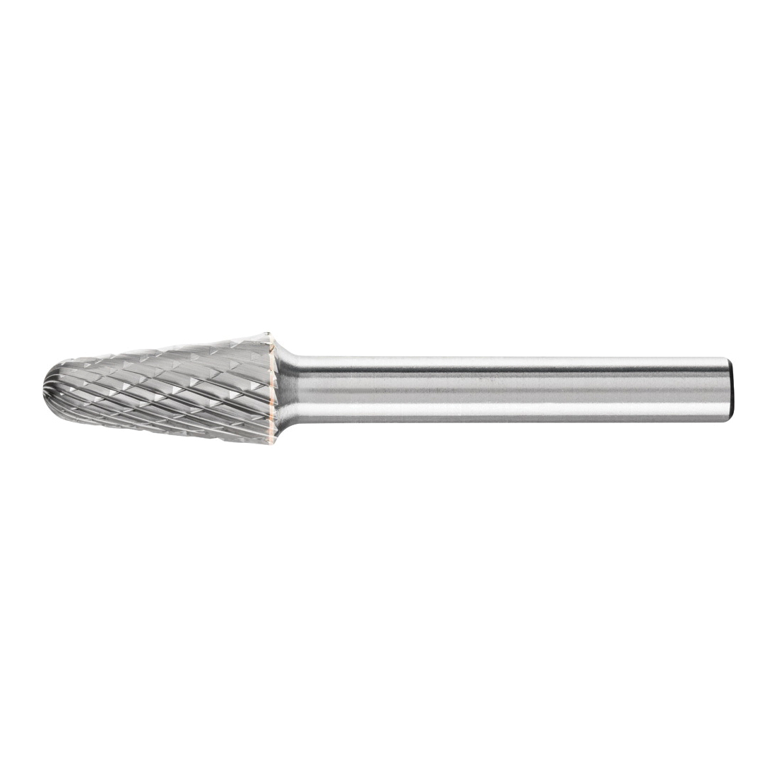 CARBIDE BUR - 14DEG TAPER, DBL CUT