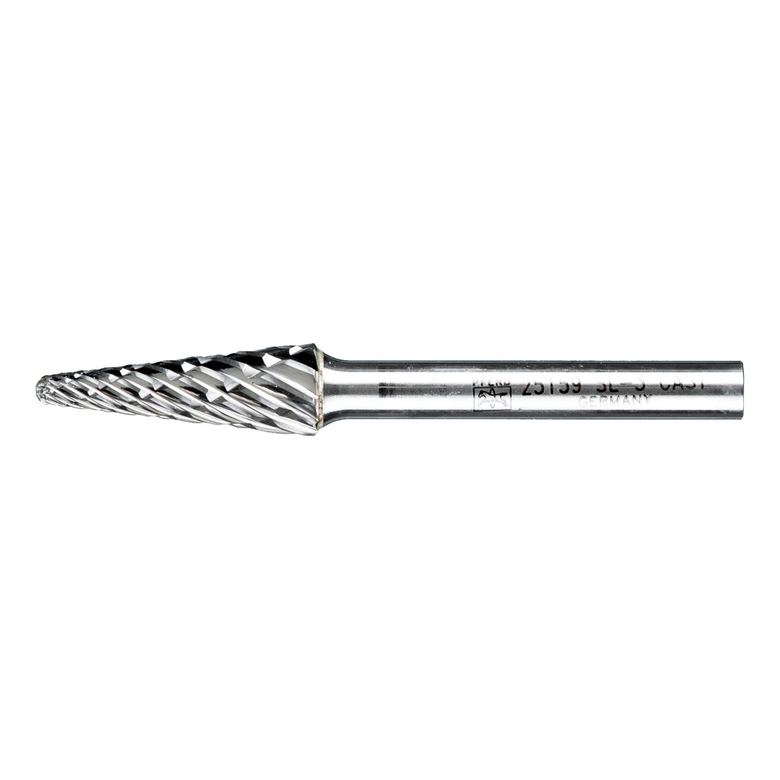 CARBIDE BUR - 14DEG TAPER, CAST CUT