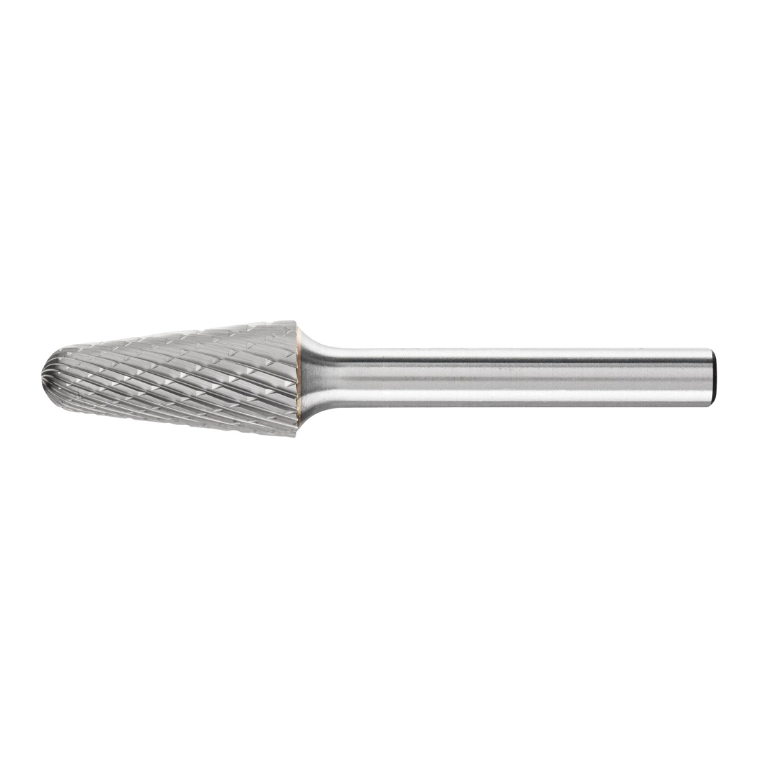 CARBIDE BUR - 14DEG TAPER, DBL CUT