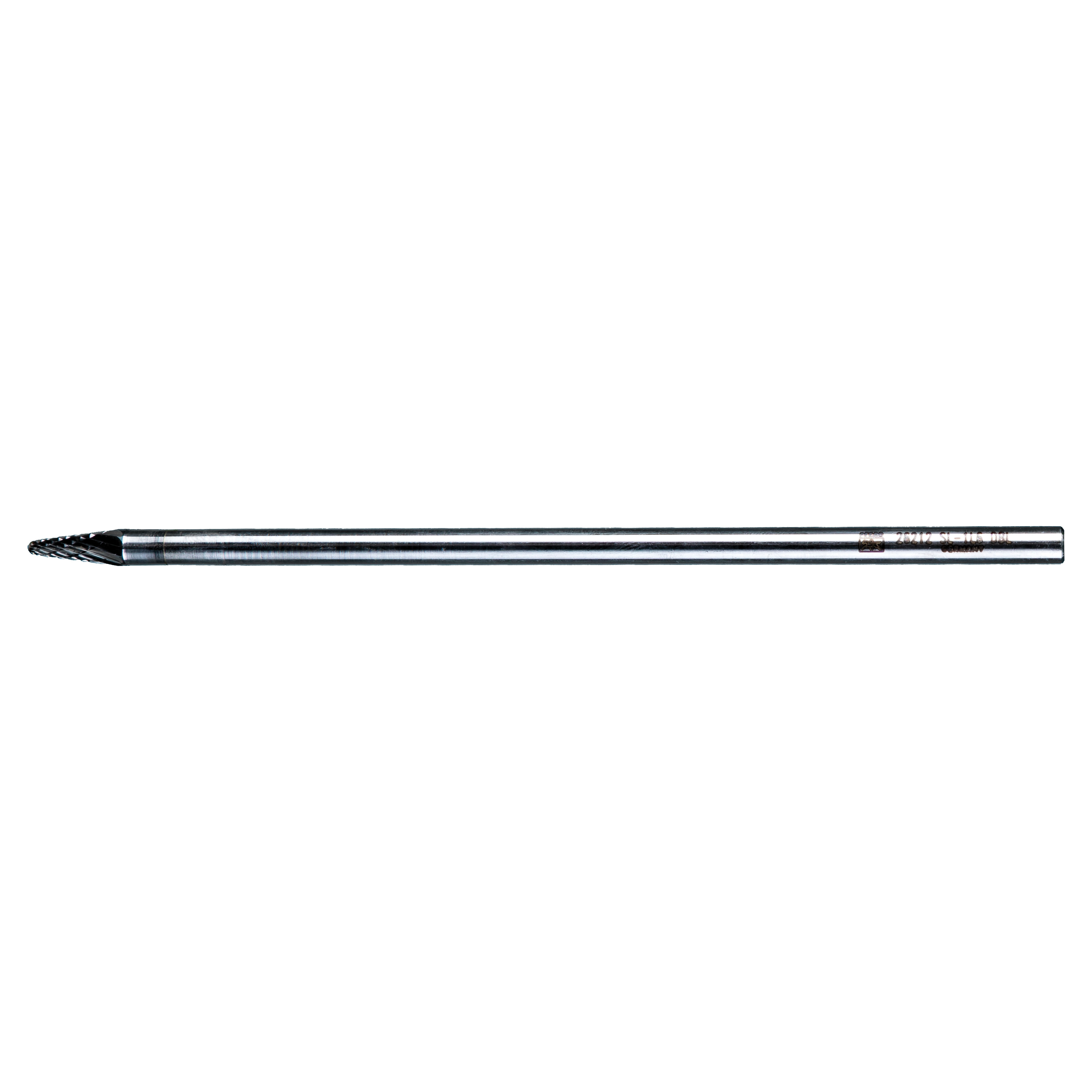 CARBIDE BUR - 14DEG TAPER, DBL CUT