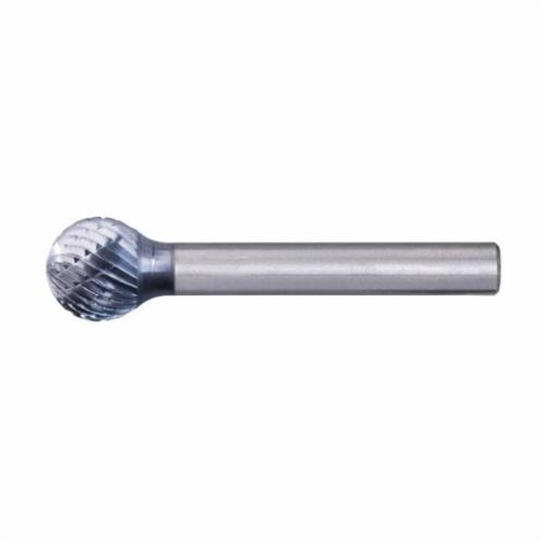 HICOAT BALL BUR DBL CUT 3/8X5/16X1/4SHK
