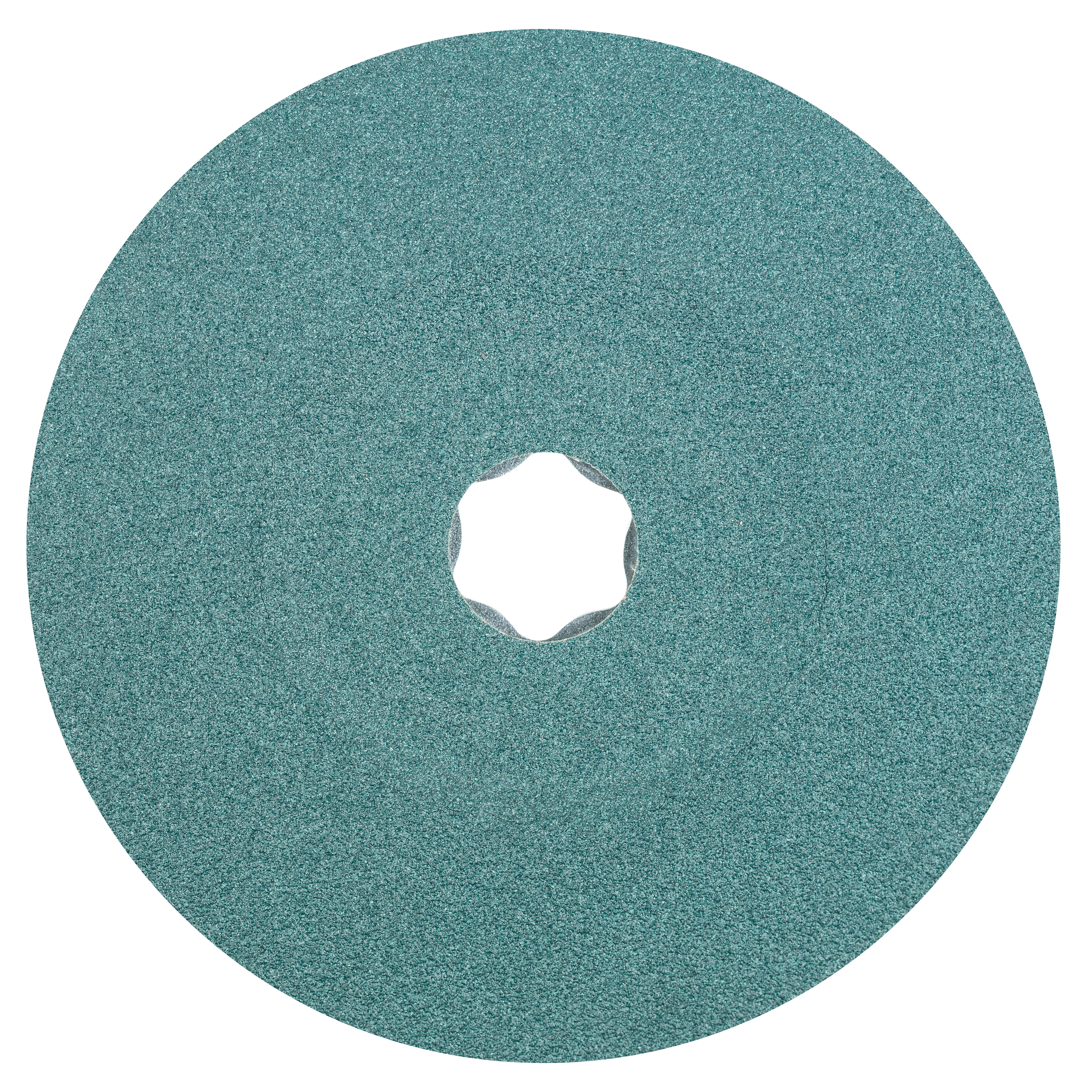 COMBICLICK FIBER DISC, 5IN DIA ZIRCONIA