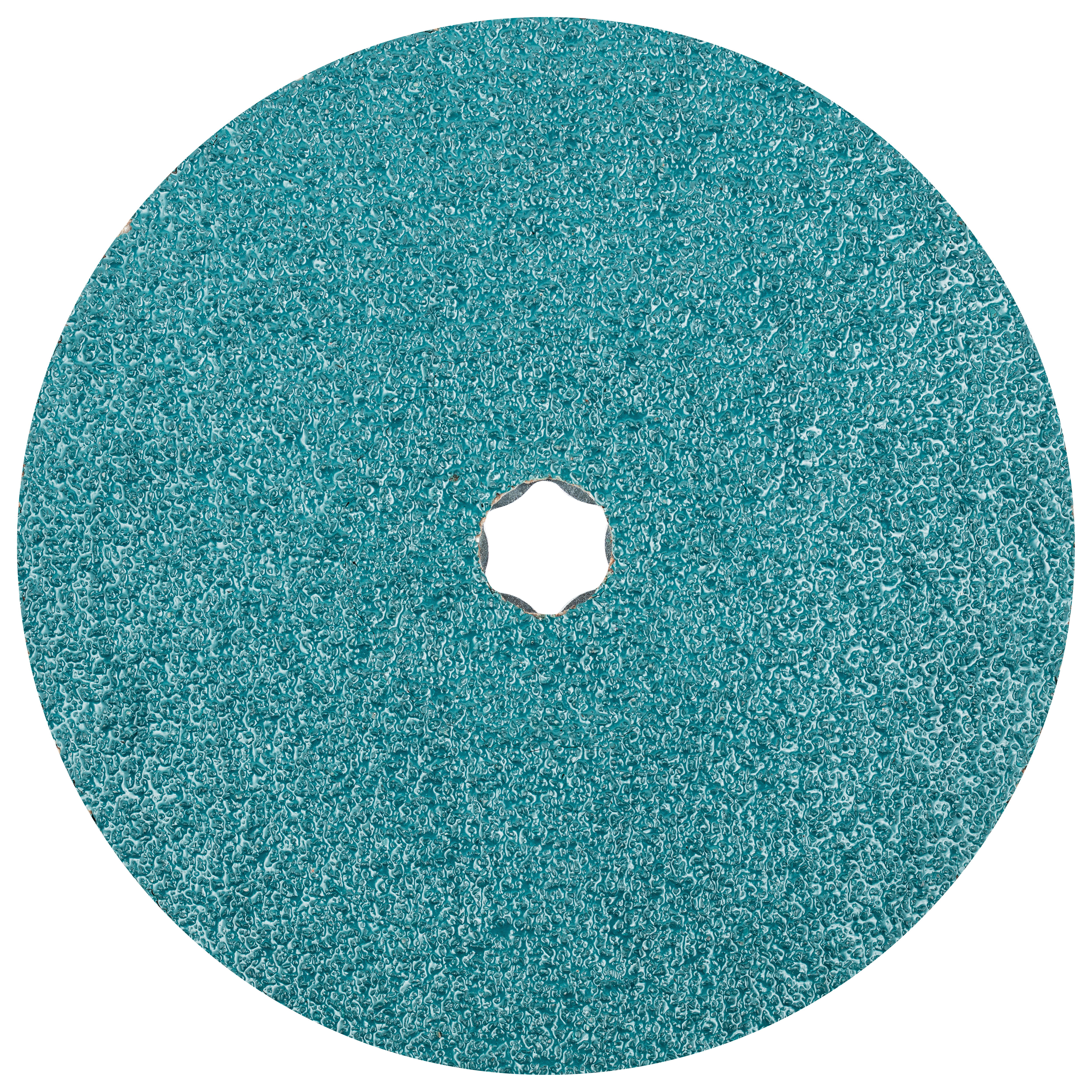 COMBICLICK FIBER DISC, 7IN DIA ZIRCONIA