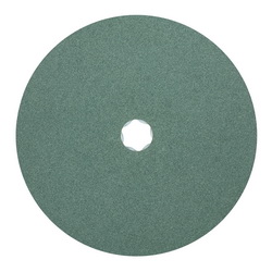 COMBICLICK FIBER DISC, 7IN DIA ZIRCONIA