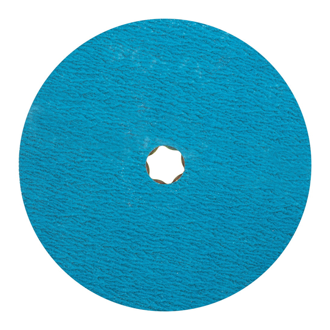 COMBICLICK FIBER DISC, 7IN DIA ZIRCONIA