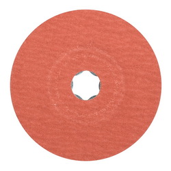 COMBICLICK FIBER DISC, 4-1/2 DIA AO