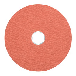 COMBICLICK FIBER DISC, 4-1/2 DIA AO