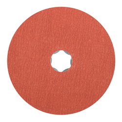 COMBICLICK FIBER DISC, 4-1/2 DIA AO