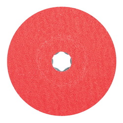 COMBICLICK FIBER DISC, 5IN DIA CERAMIC