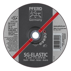 9INX1/4 GRINDING WHEEL, 7/8AH A 24 R SG