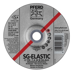 7INX1/4 GRINDING WHEEL, 7/8AH A 24 N SG