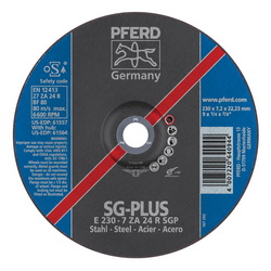 9INX1/4 GRINDING WHEEL 7/8AH ZA 24 R SGP