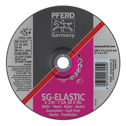 9INX1/4 GRINDING WHEEL, 7/8AH ZA 30 S SG