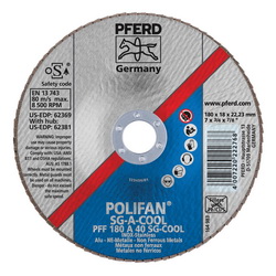 7INX7/8 POLIFAN FLAP DISC - FLAT SG, AO