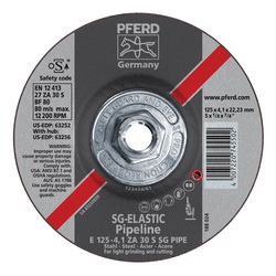 5INX1/8 PIPELINE WHEEL, 5/8-11 THD.