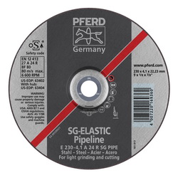 9INX1/8 PIPELINE WHEEL, 7/8AH (4.1MM) A