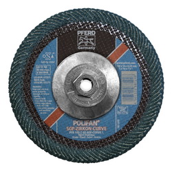 7INX5/8-11 POLIFAN CURVE FLAP DISC SGP,