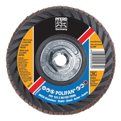 5INX5/8-11 POLIFAN FLAP DISC - FLAT