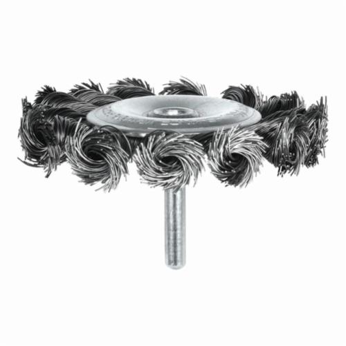 4IN PSF MTDKNOT WHEEL BRUSH .014 CS