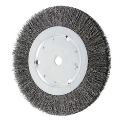 8IN CRIMPED WIRE WHEEL - NARROW FACE