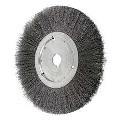 12IN CRIMPED WIRE WHEEL - NARROW FACE