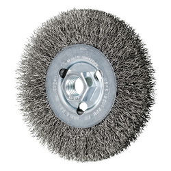 4IN CRIMPED WIRE WHEEL - NARROW FACE