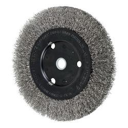 6IN CRIMPED WIRE WHEEL - NARROW FACE