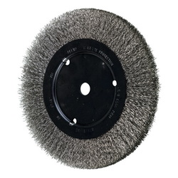 8IN CRIMPED WIRE WHEEL - NARROW FACE
