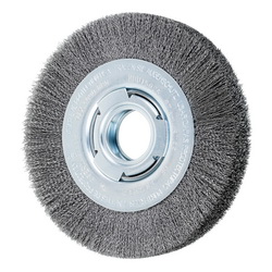 6IN CRIMPED WIRE WHEEL - MED FACE .008