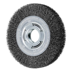 6IN CRIMPED WIRE WHEEL - MED FACE .010
