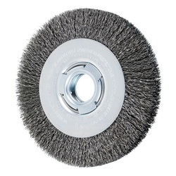 7IN CRIMPED WIRE WHEEL - MED FACE .014