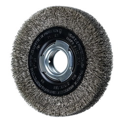 6IN CRIMPED WIRE WHEEL - MED FACE .010