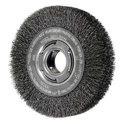 6IN CRIMPED WIRE WHEEL - WIDE FACE .014