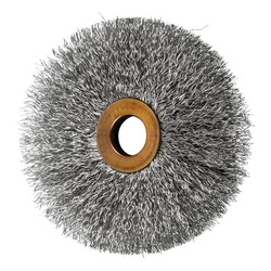 3IN TUBE CENTER WIRE WHEEL .008 SS WIRE,