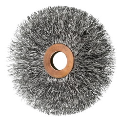 3IN TUBE CENTER WIRE WHEEL .010 SS WIRE,