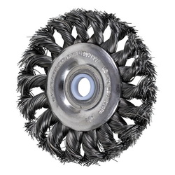 3IN STANDARD TWIST KNOT WHEEL .012 CS